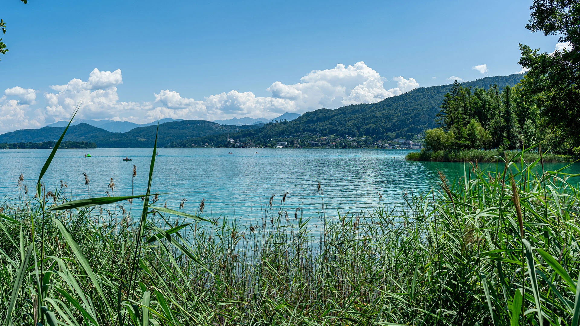 Der Wörthersee in Pörtschach